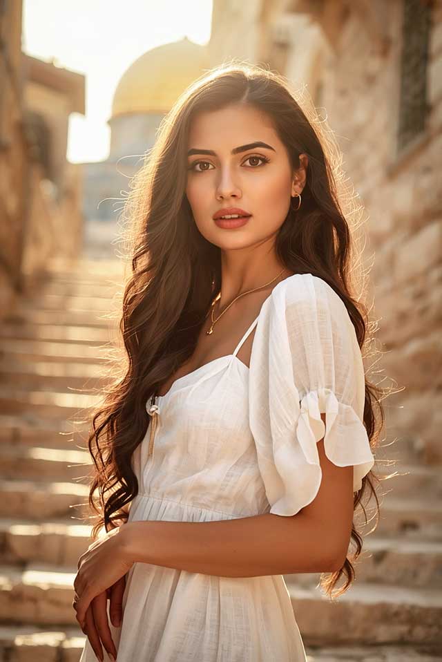 Maya, the Jerusalem Rose, Jerusalem, Israel