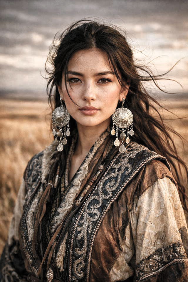 Zarina, the Golden Steppe, Kazakhstan